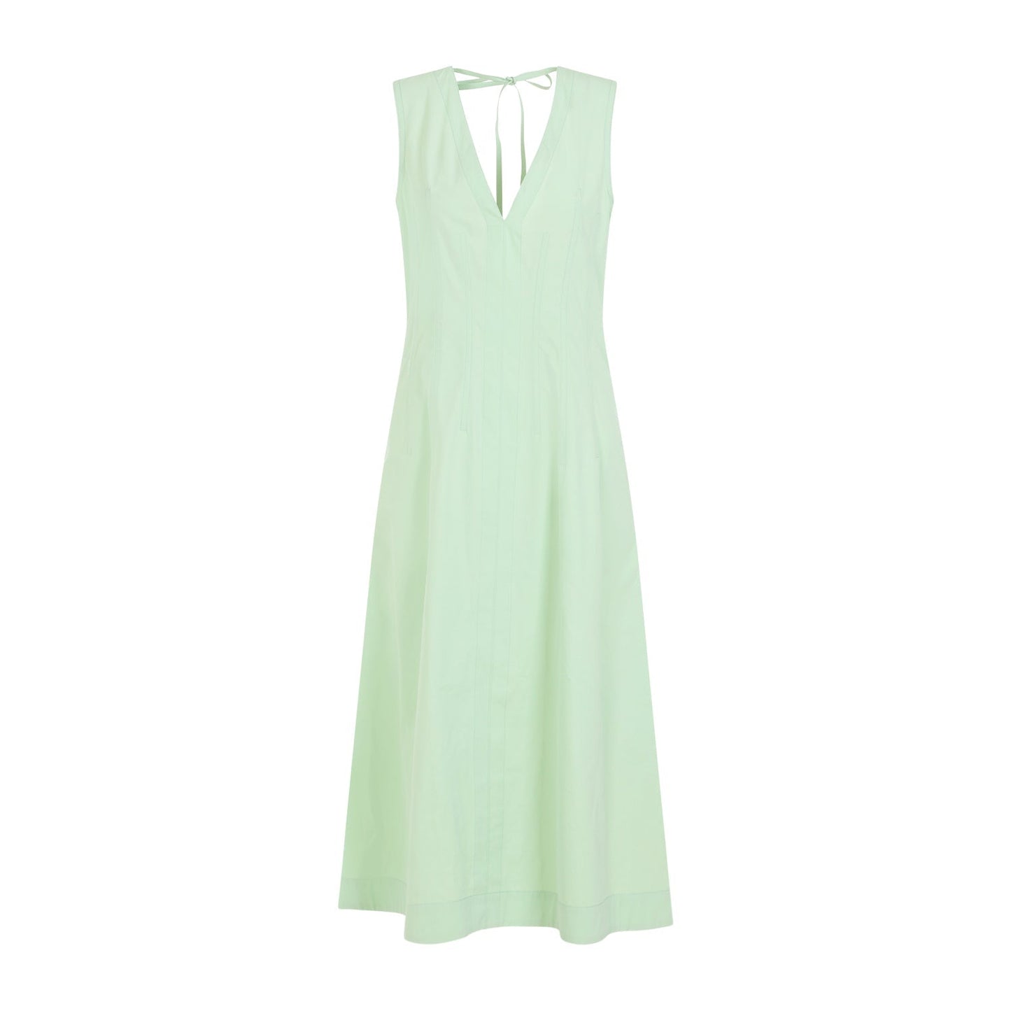 Bottega Veneta Compact Cotton Midi Dress Women