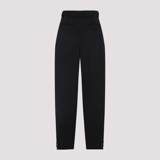 Bottega Veneta Wool Belted Trousers Women