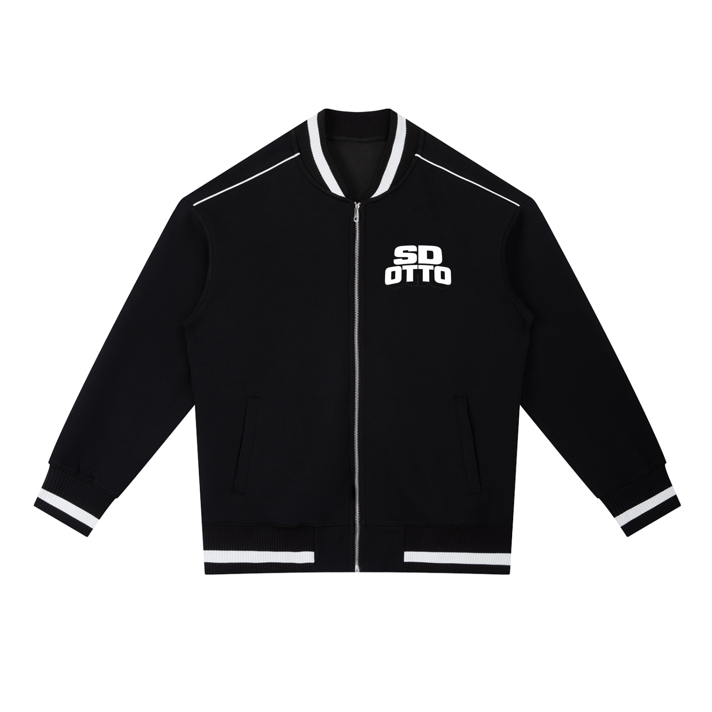SD Otto Piping Zip Bomber Jacket