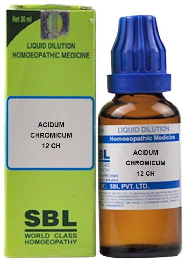 SBL Homeopathy Acidum Chromicum Dilution