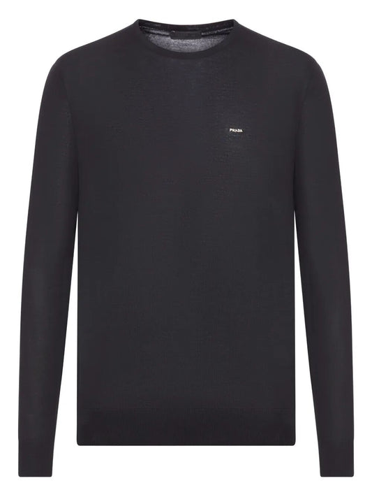 Prada Men Superfine Wool Crewneck Sweater