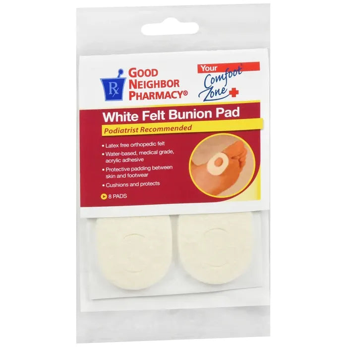 GNP Bunion Felt Shield Pad 3 X 8