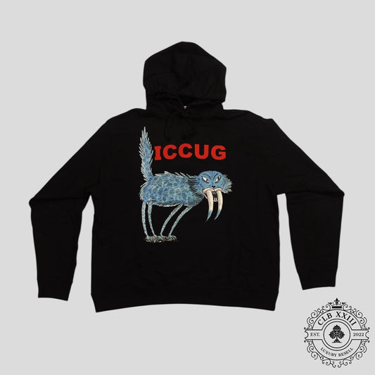 Gucci X Freya Hartas ICCUG Hoodie in Black