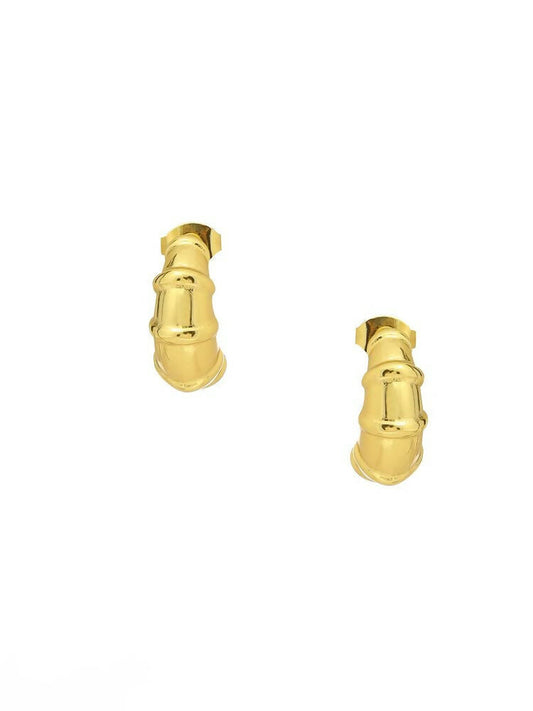 Half Moon Studs - Ruby Raang