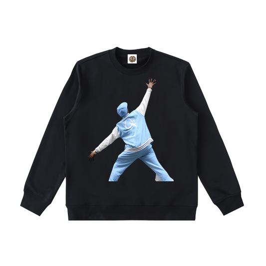 QE Reemo Essential Heavyweight Crewneck  Sweatshirt