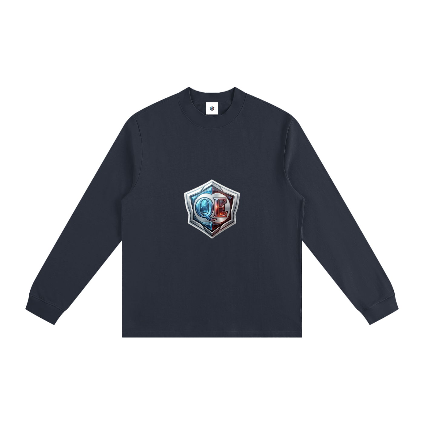QE Shield Essential Non-Shrink Mock Neck Sweatshirt