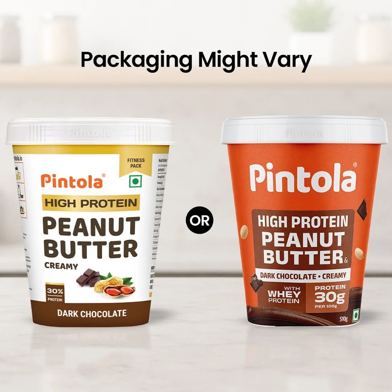 Pintola High Protein Dark Chocolate Creamy Peanut Butter