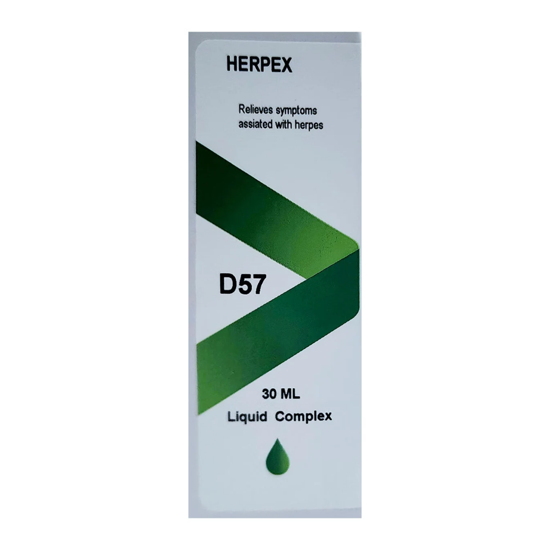 Doliosis Homeopathy D57 Herpex Drops