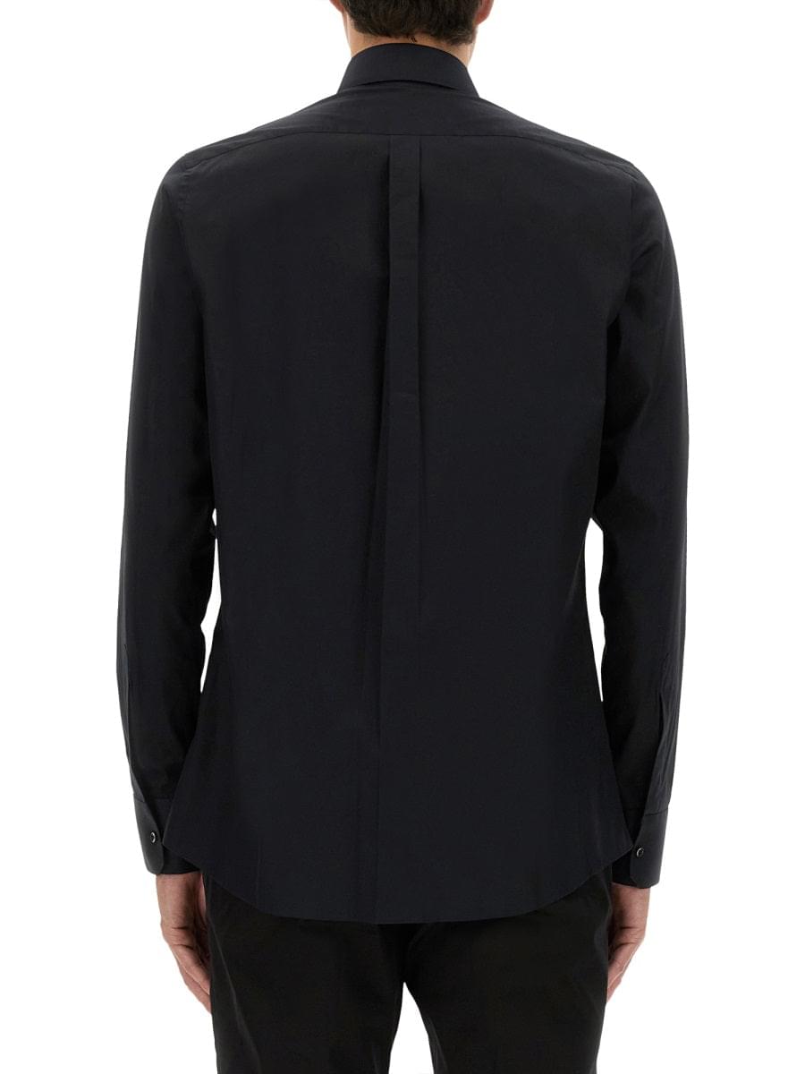 Dolce & Gabbana Men Gold Fit Cotton Shirt