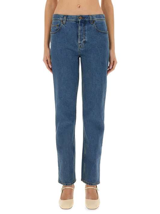 Burberry Women Straight Fit Jeans