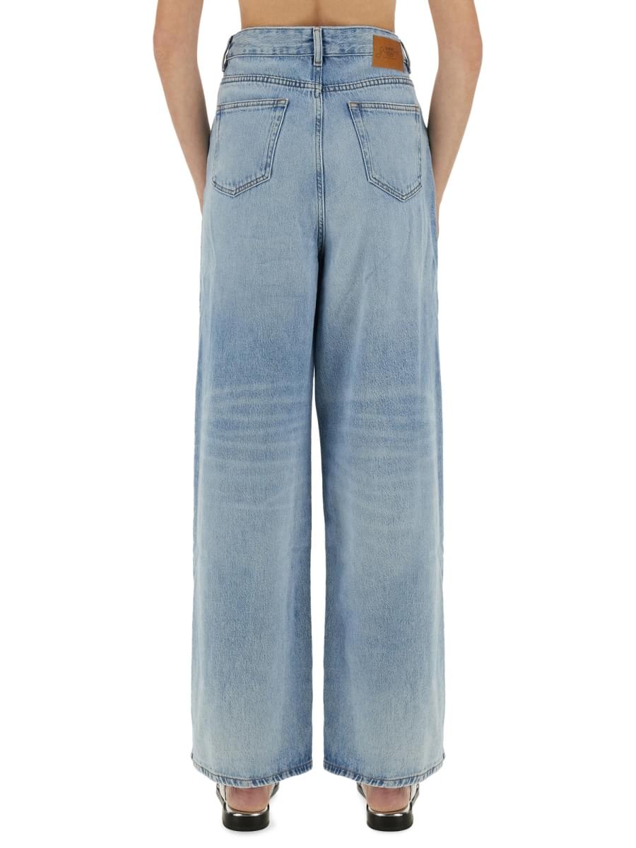 Ganni Women Jeans Baggy