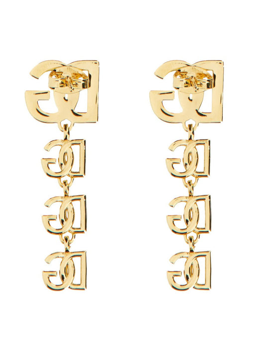 Dolce & Gabbana Women Dg Logo Long Earrings