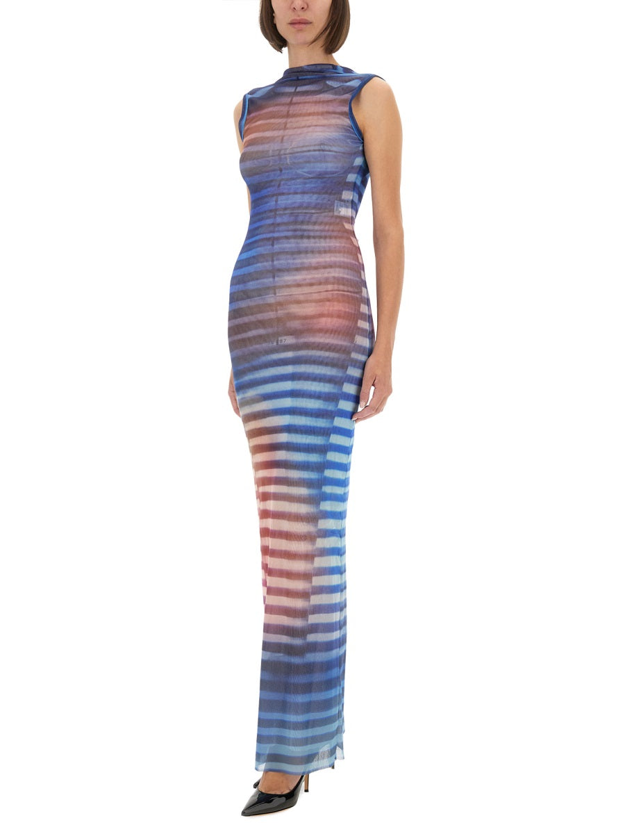 Jean Paul Gaultier Women Long Dress "Air"