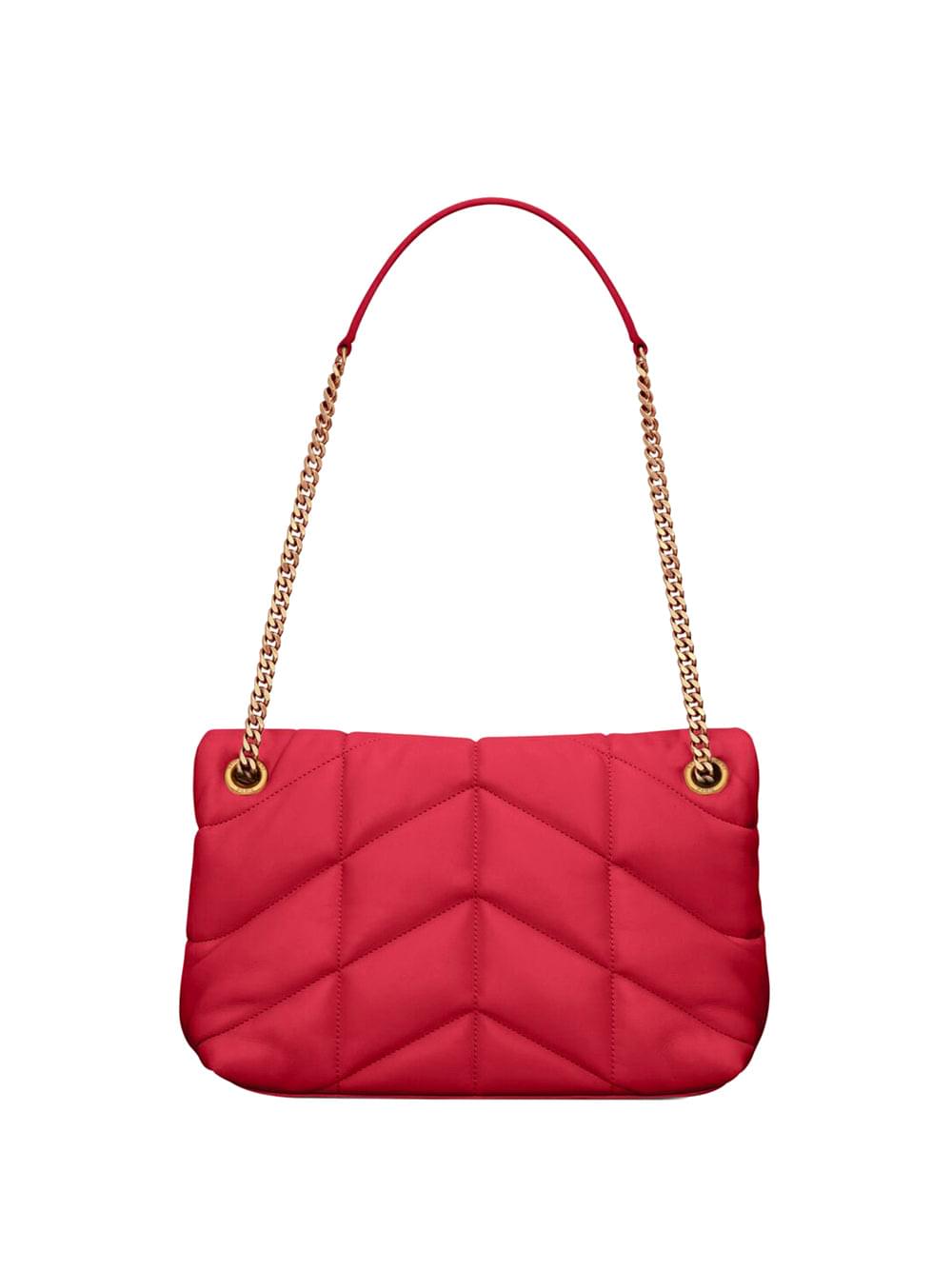 Saint Laurent Women Small Loulou Puffer Bag In Nappa Leather