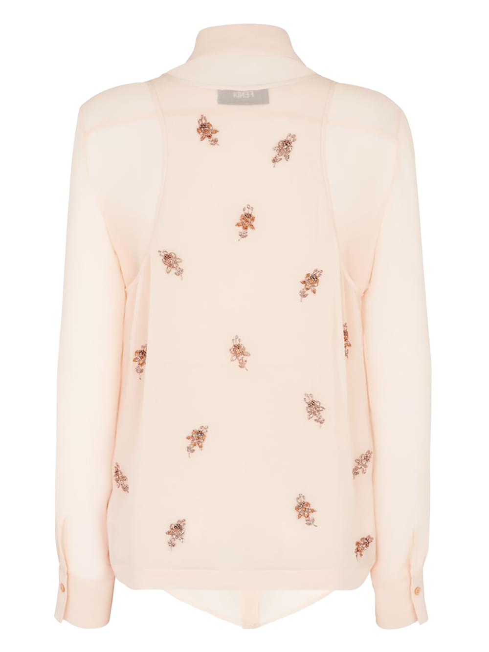 Fendi Women Silk Georgette Top