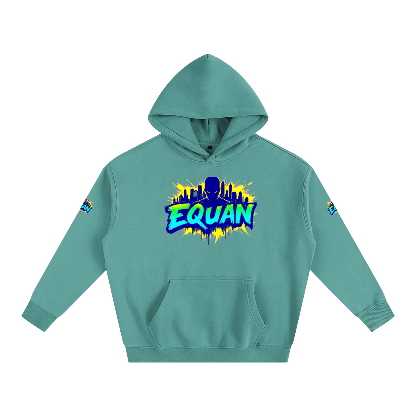 QE Oversize Fleeced Hoodie