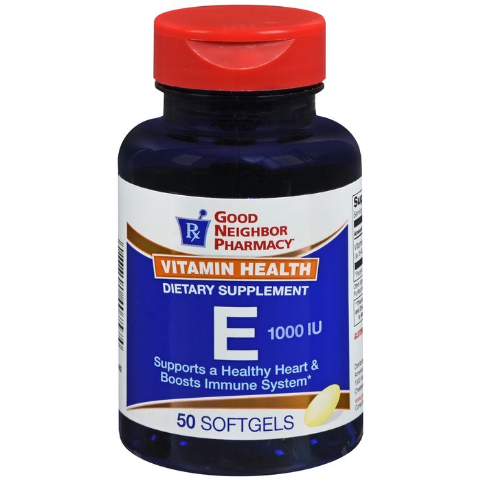 GNP Vitamin E 1000iu Soft Gel 50 Caps