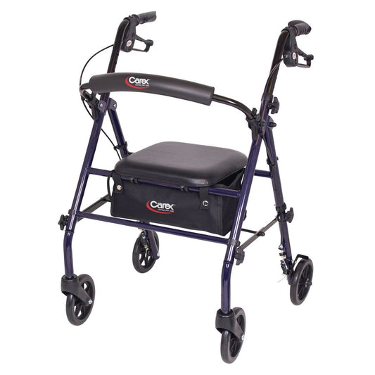 Carex Steel Rolling Walker 6″ Wheels