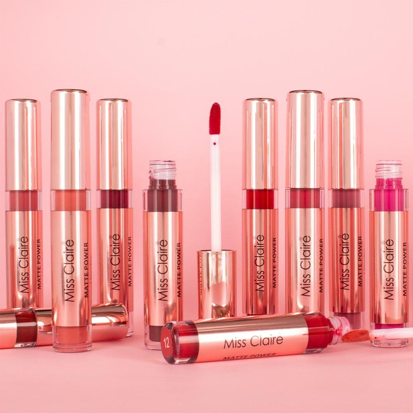 Miss Claire Matte Power Lipcolor - 15-Bloggers Favourite