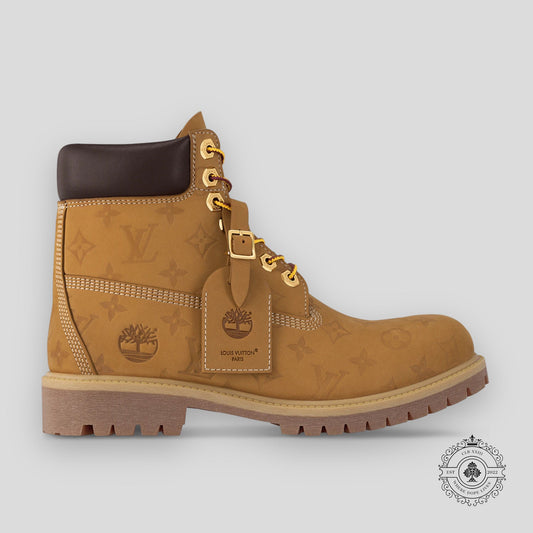 Louis Vuitton x Timberland 6-In Ankle Boot in Wheat