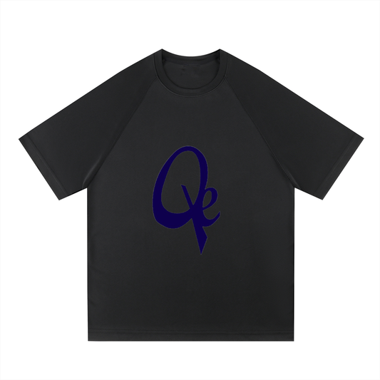QE Raglan Sleeve Mesh T-Shirt