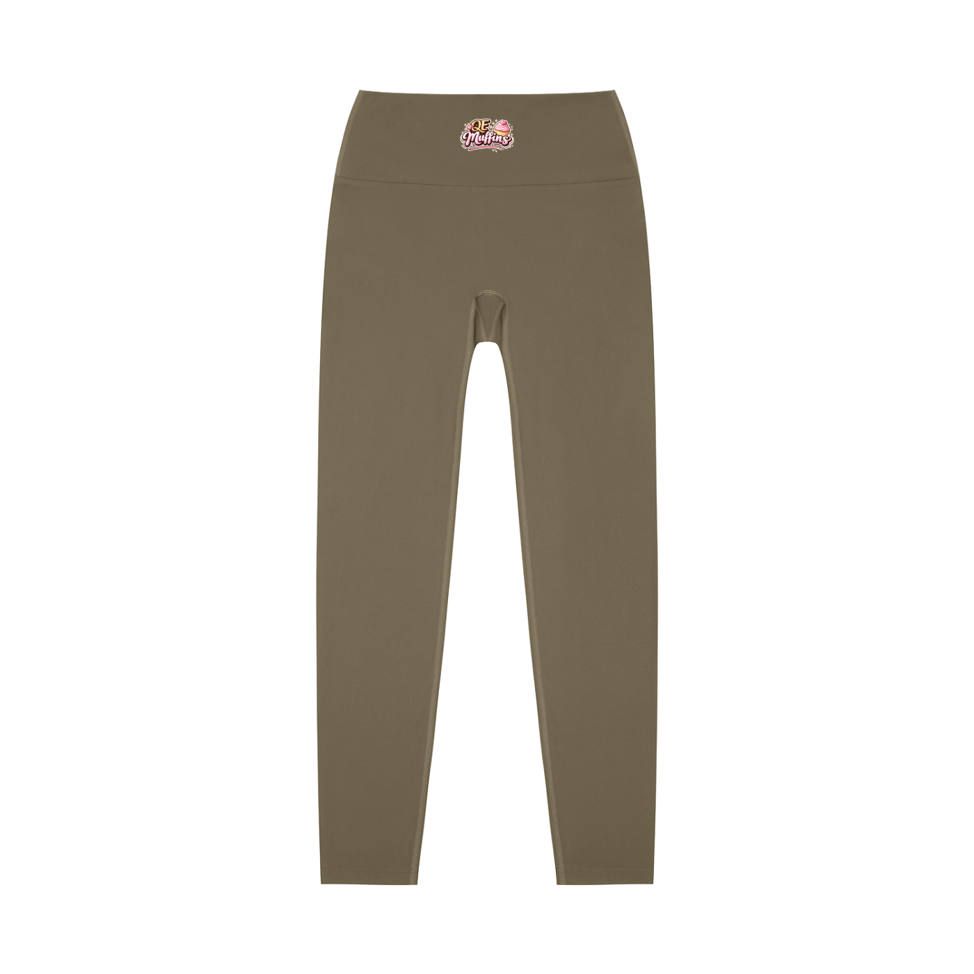 QE Muffins High-Waisted Yoga Leggings