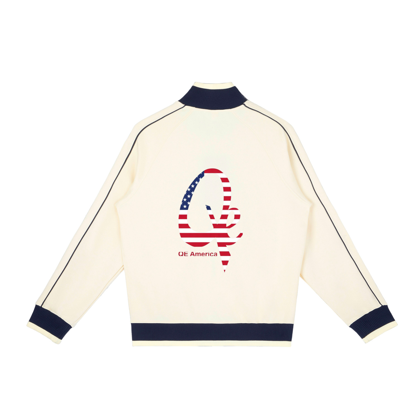 QE America Zip Track Jacket