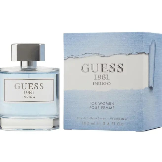 1981 Indigo By Guess For Women 3.4 oz EDT Spray