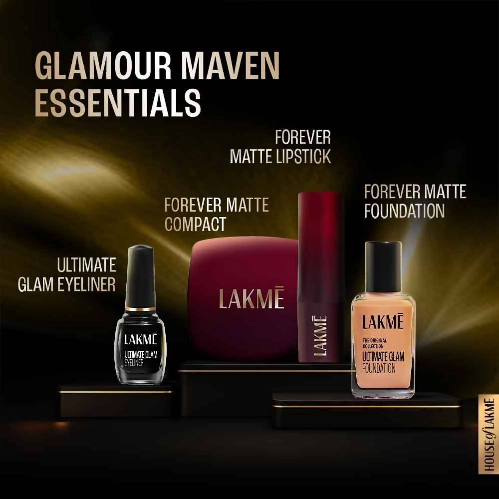 Lakme Forever Matte Lipstick, Made With French Rose Oil - Purple Diamond