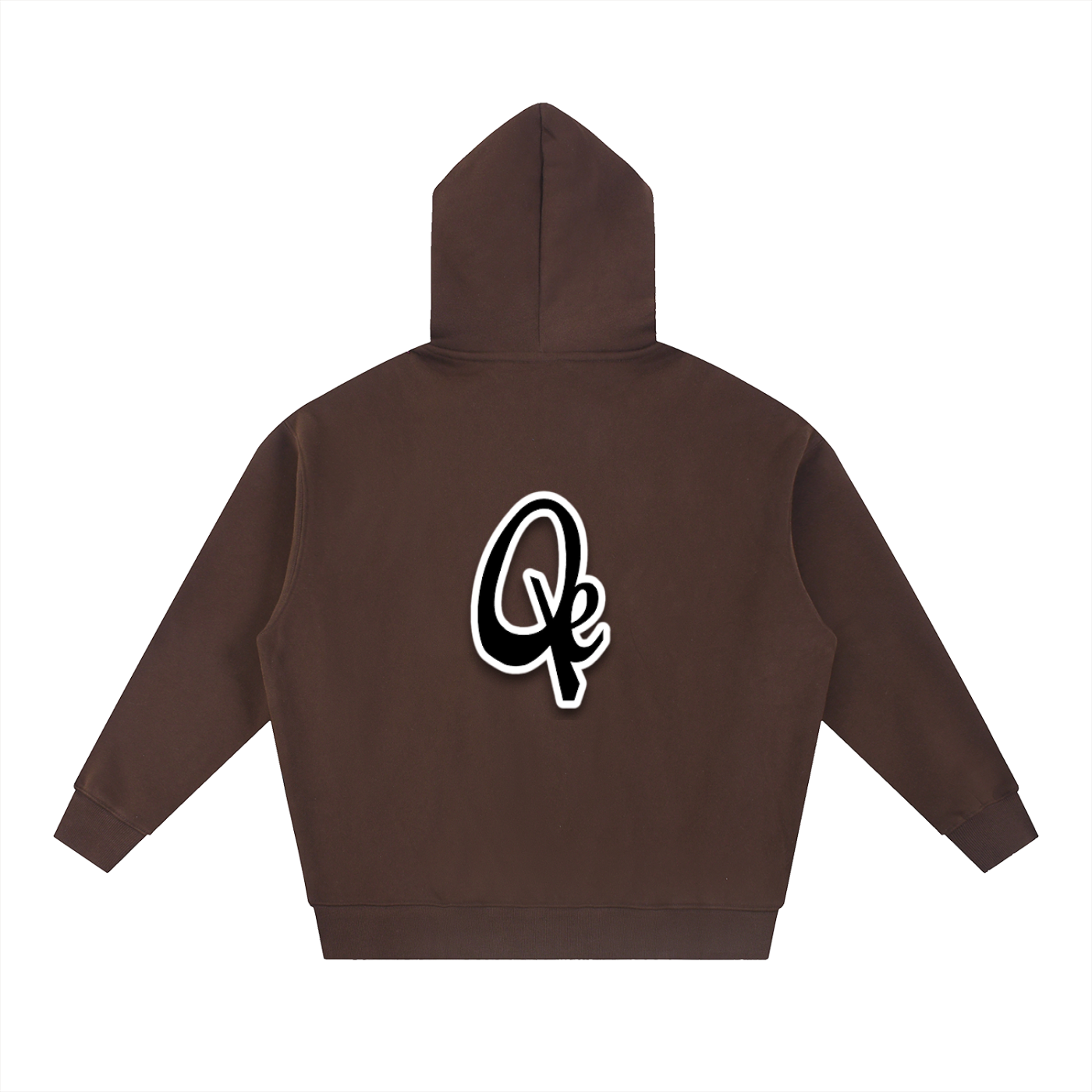 QE Essential Oversized Fleece Boxy Hoodie