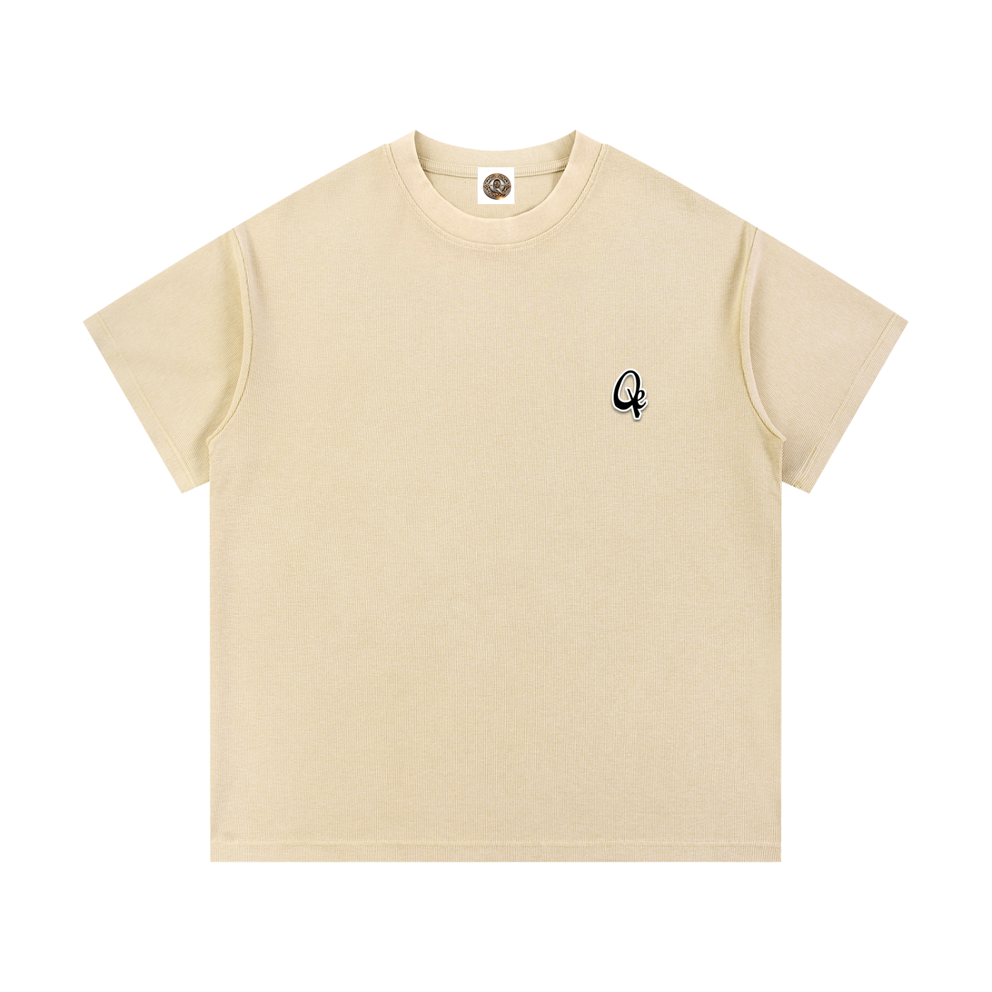 QE Mineral Wash Waffle Knit T-Shirt