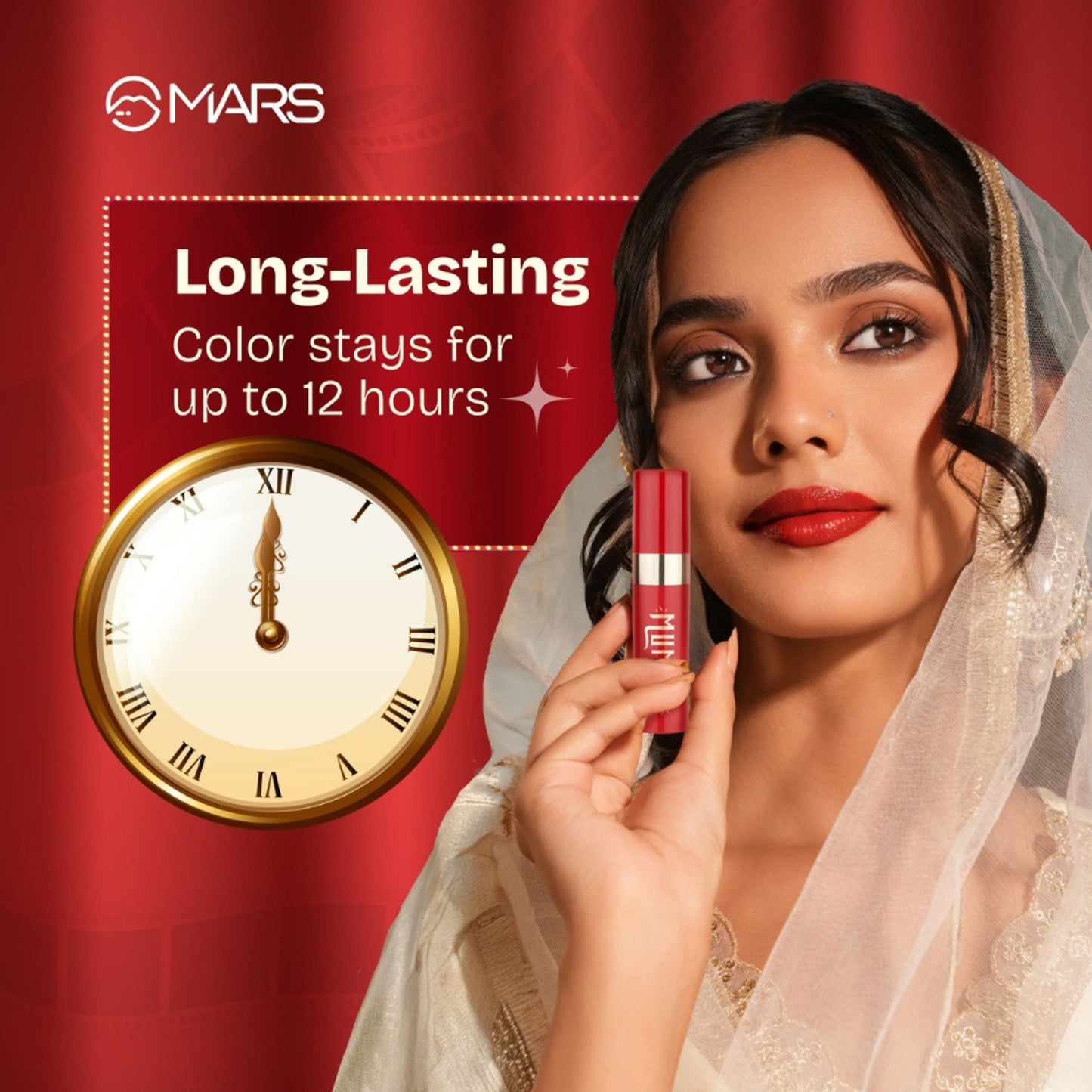 MARS Cosmetics Cinemagic Transfer-Proof Lip Gloss - 01-Noor