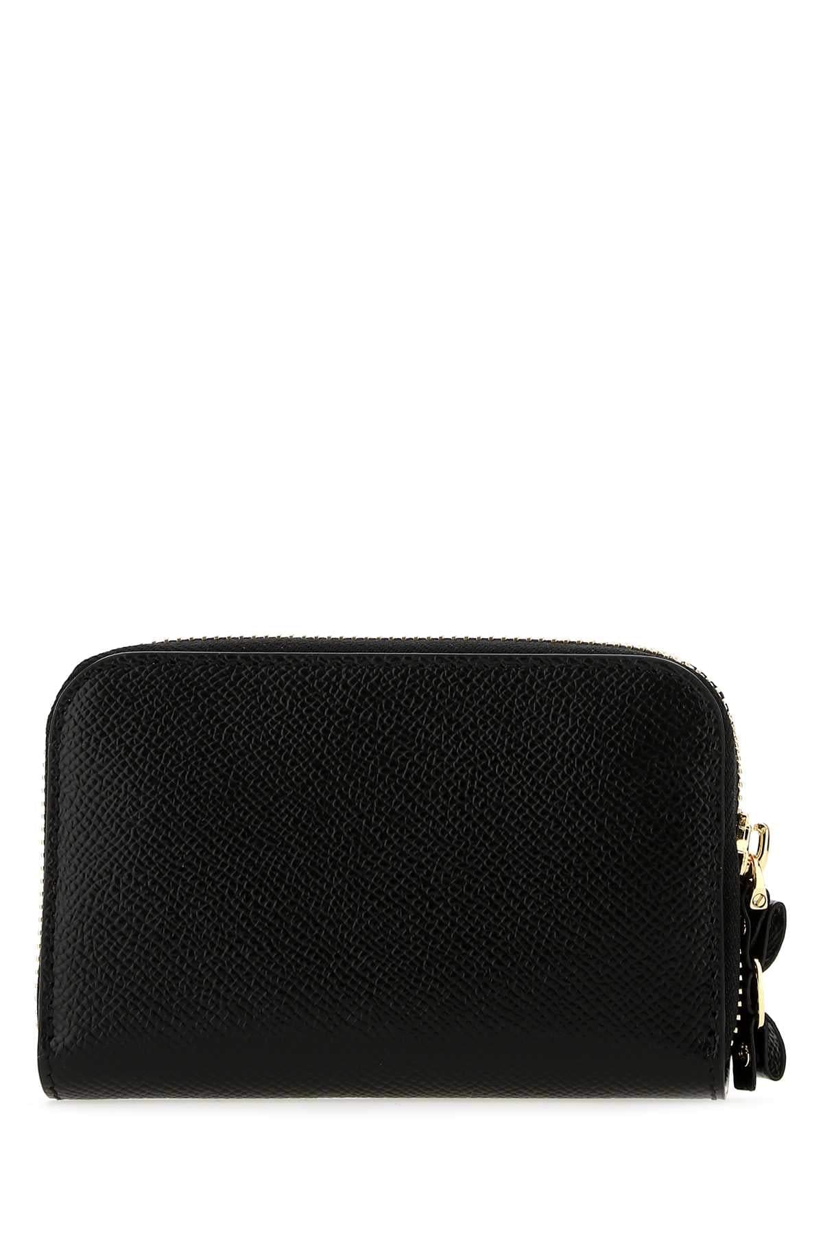 Salvatore Ferragamo Women Black Leather Wallet
