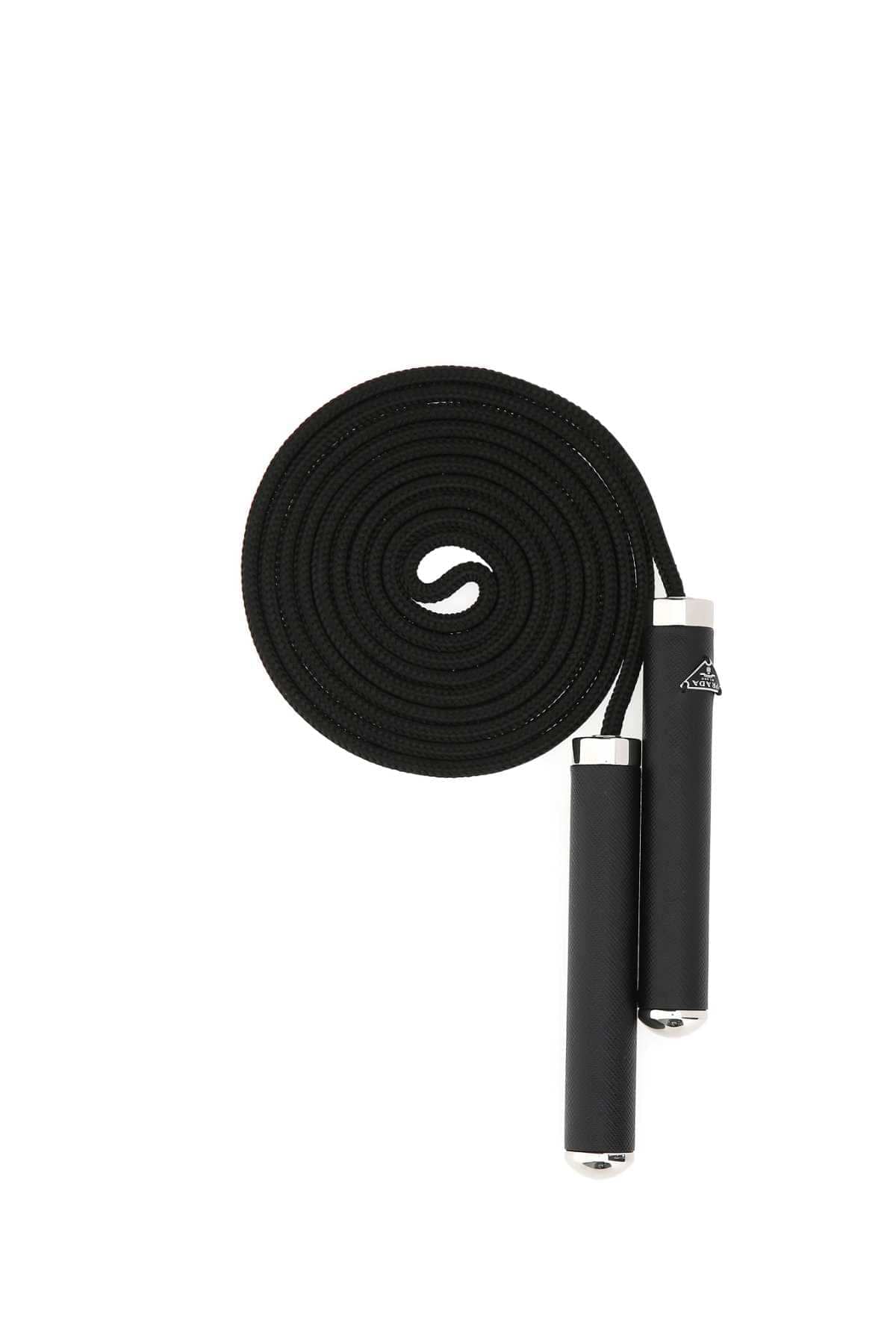 Prada Unisex Black Fabric Skipping Rope