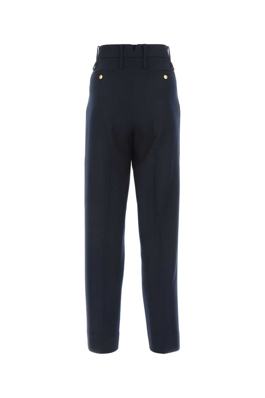 Gucci Women Midnight Blue Cashmere Pant