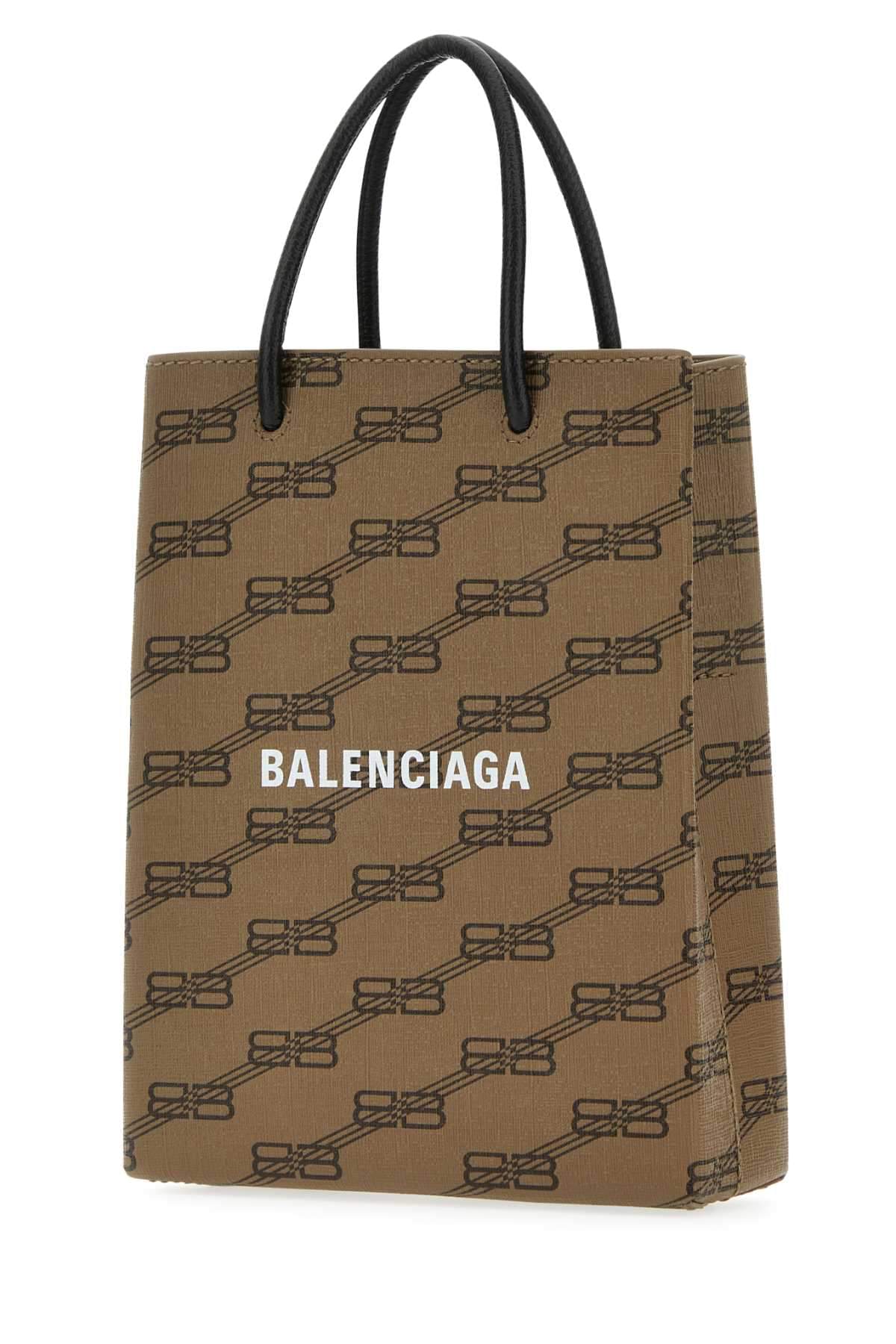 Balenciaga Women Printed Canvas Phone Case