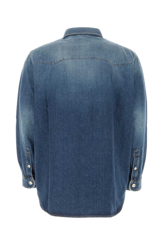 Burberry Men Denim Shirt