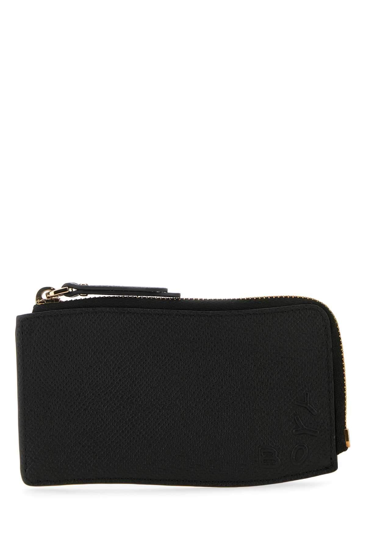 Boyy Women Black Leather Epsom Cardholder