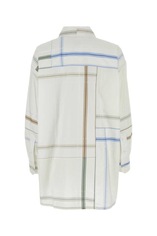 Bottega Veneta Women Embroidered Poplin Shirt