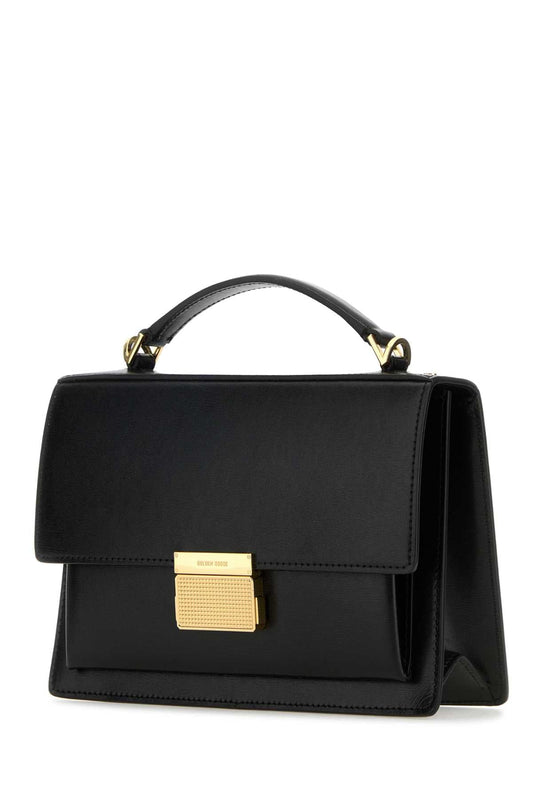Golden Goose Deluxe Brand Women Black Leather Venezia Handbag