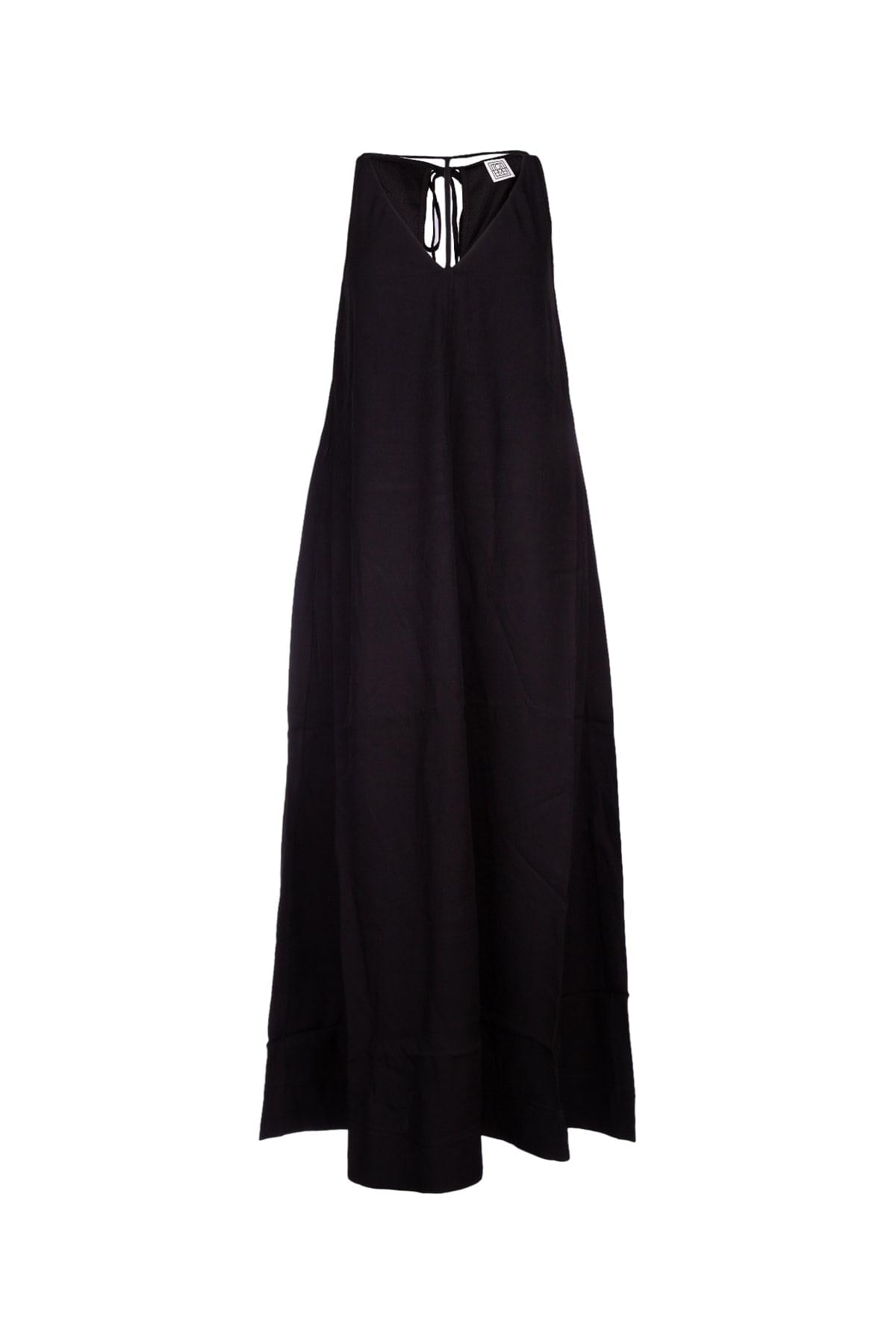Toteme Women T-Strap Crepe-Back Satin Dress