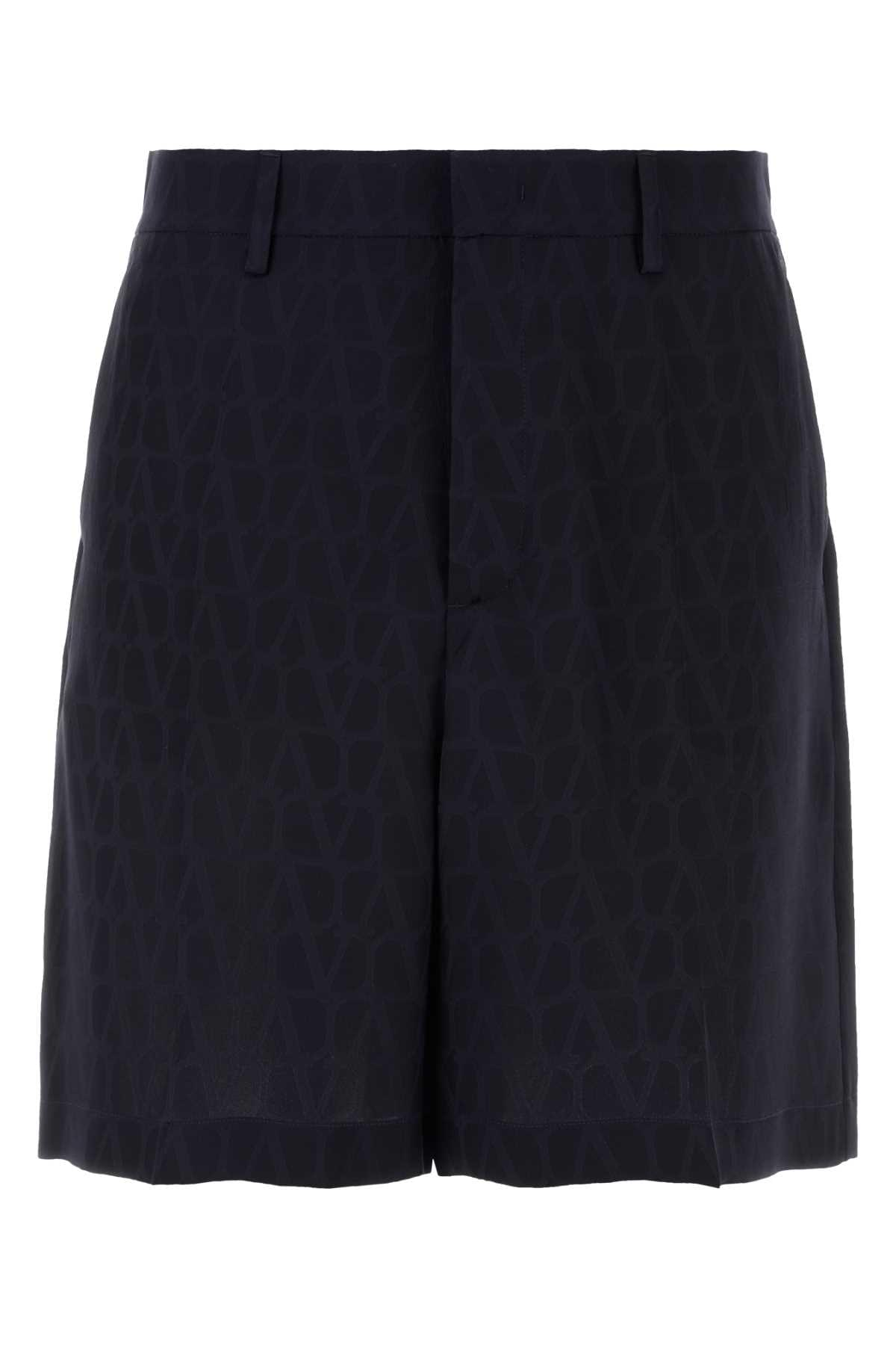 Valentino Garavani Men Toile Iconographe Bermuda Shorts