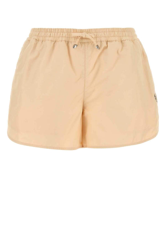 Burberry Women Skin Pink Nylon Blend Shorts