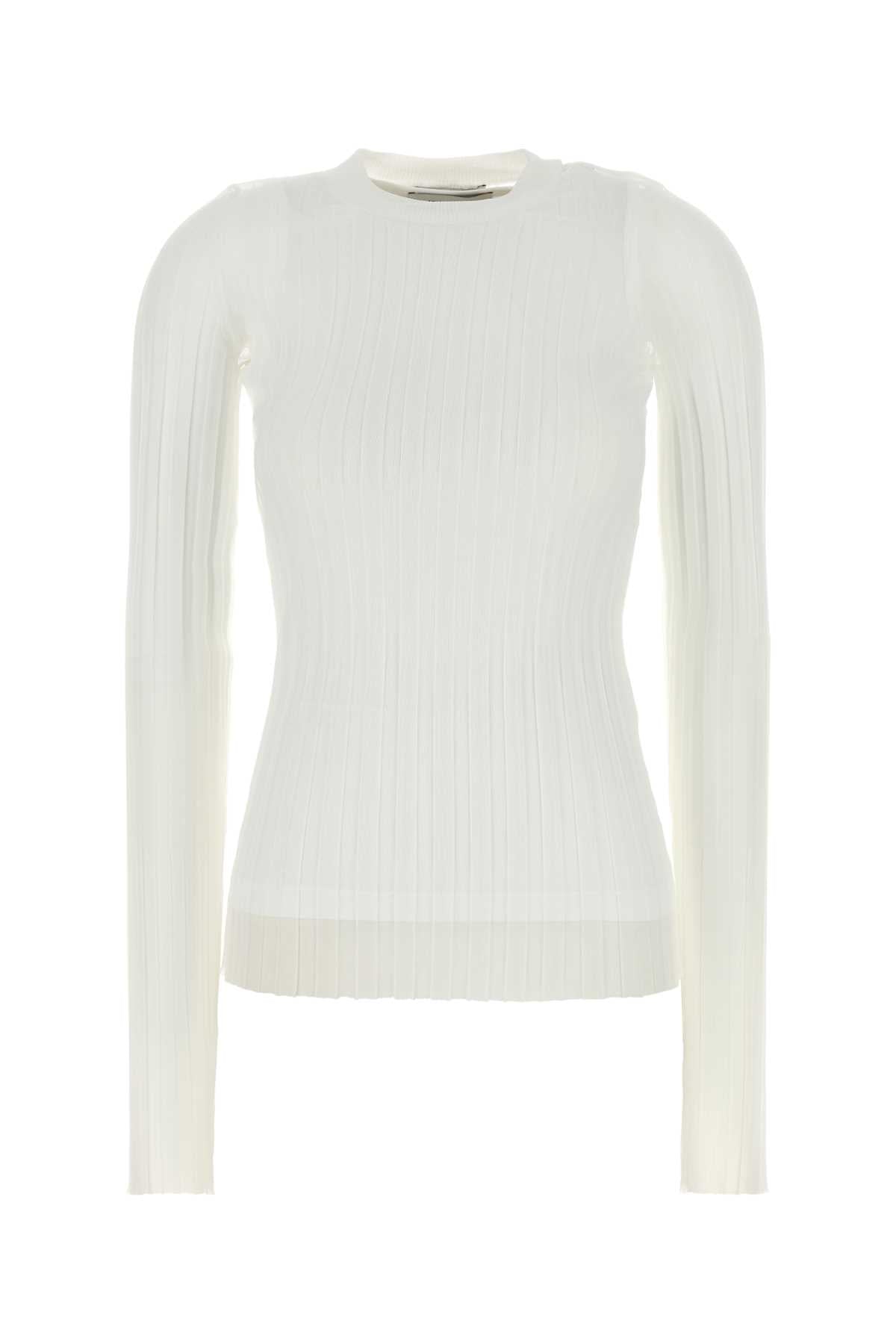 Sportmax Women White Organza Acino1234 Top