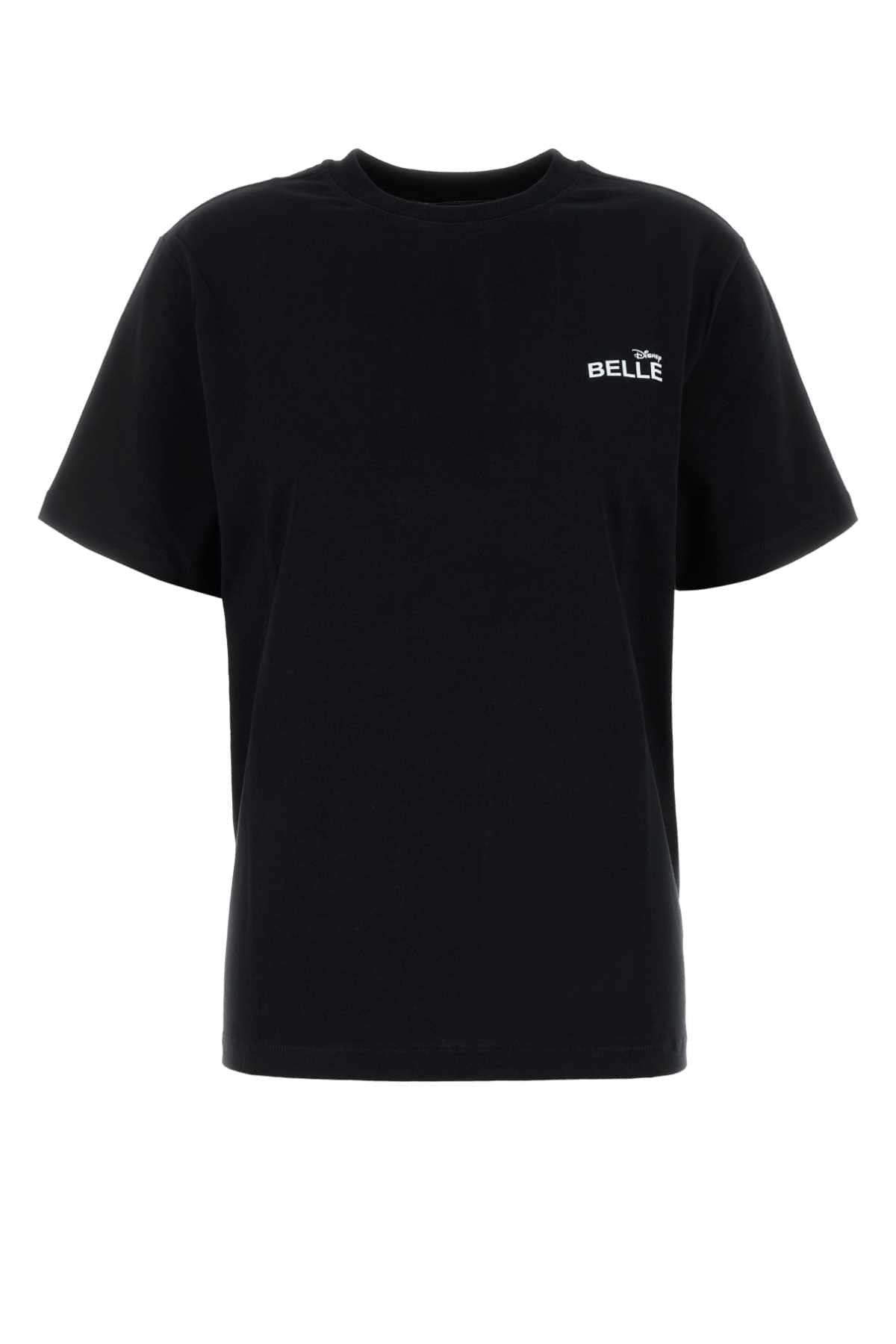 Coperni Women Black Cotton Coperni X Disney Belle T-Shirt