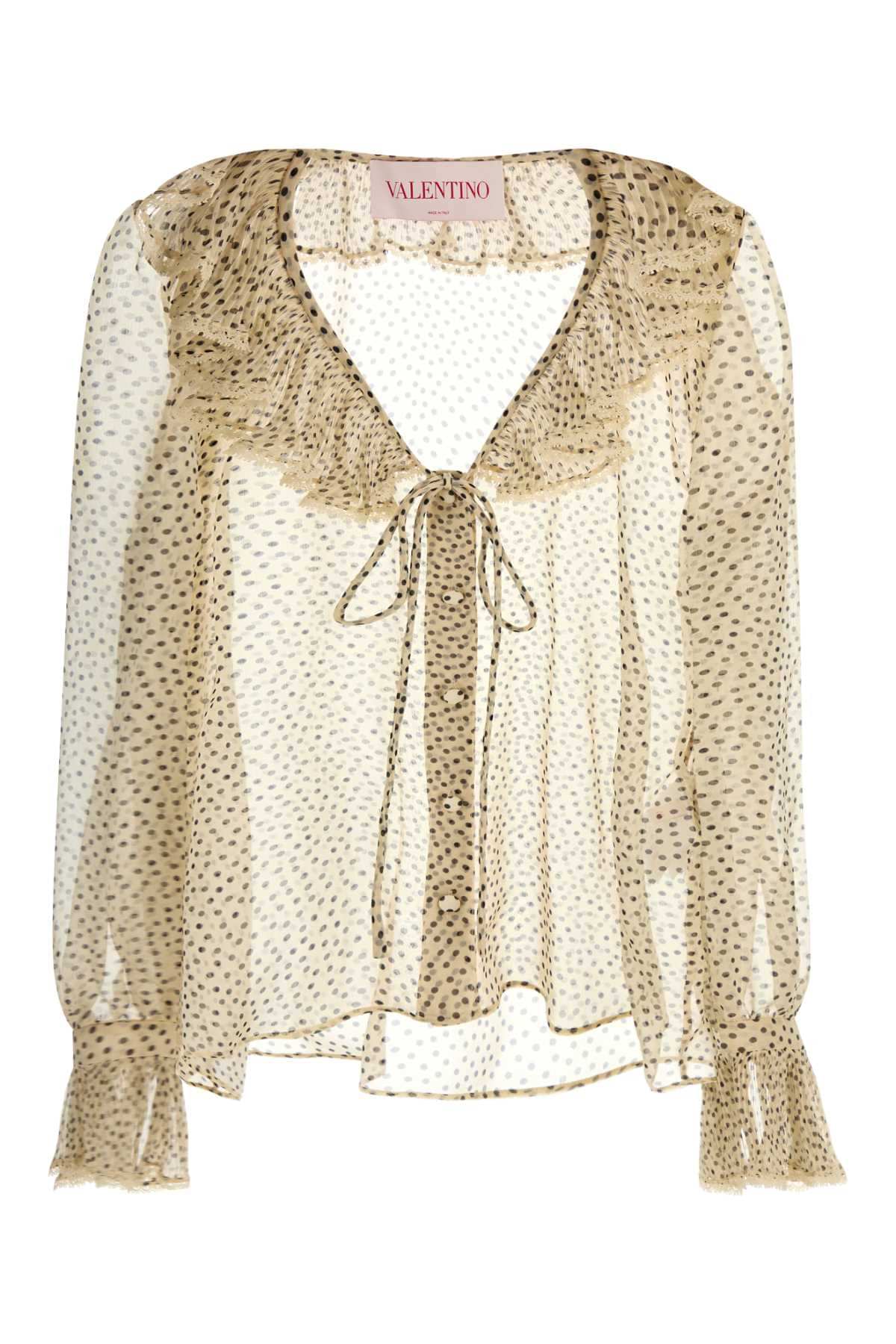 Valentino Garavani Women Printed Georgette Shirt