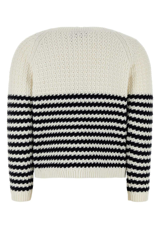 Gucci Women Embroidered Cotton Sweater