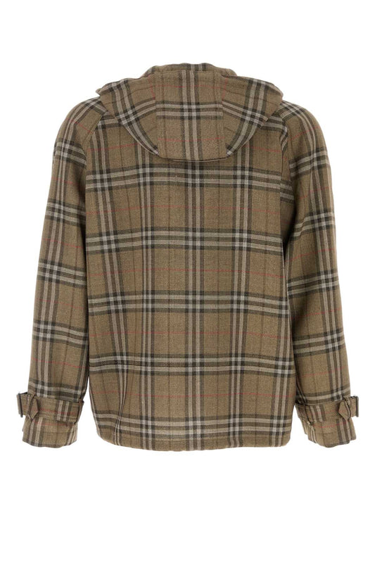 Burberry Men Embroidered Viscose Blend Sweatshirt