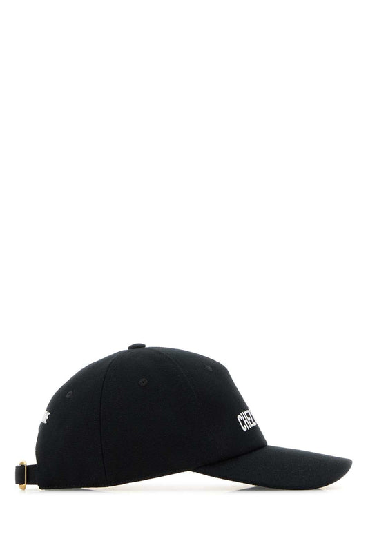 Valentino Garavani Men Midnight Blue Cotton Baseball Cap