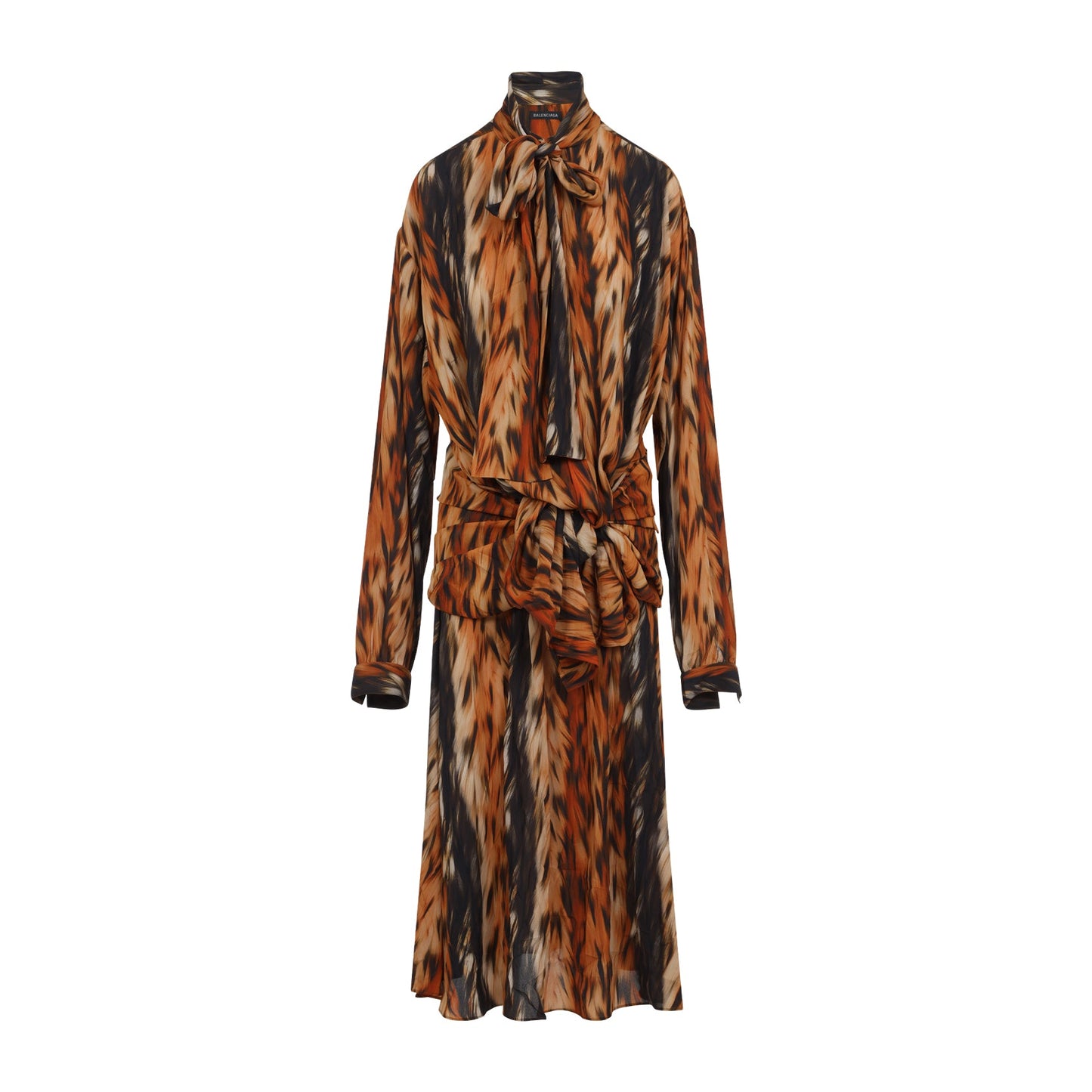 Balenciaga Knotted Dress Women